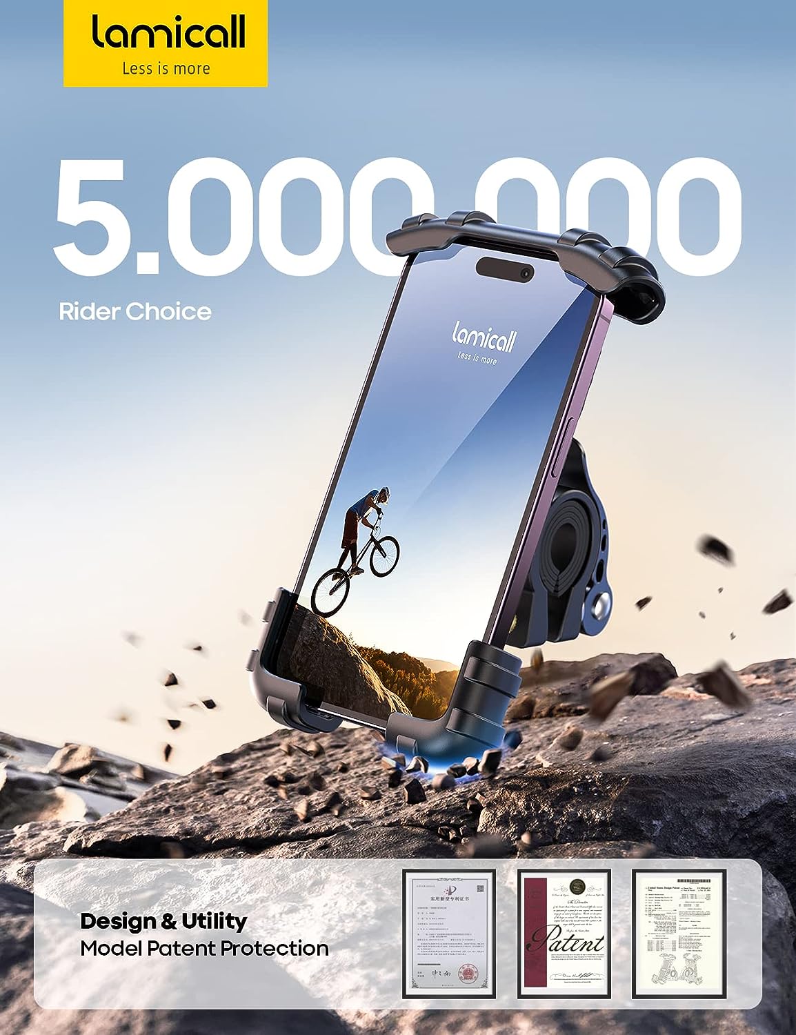 Lamicall Bike Phone Holder - Image 3