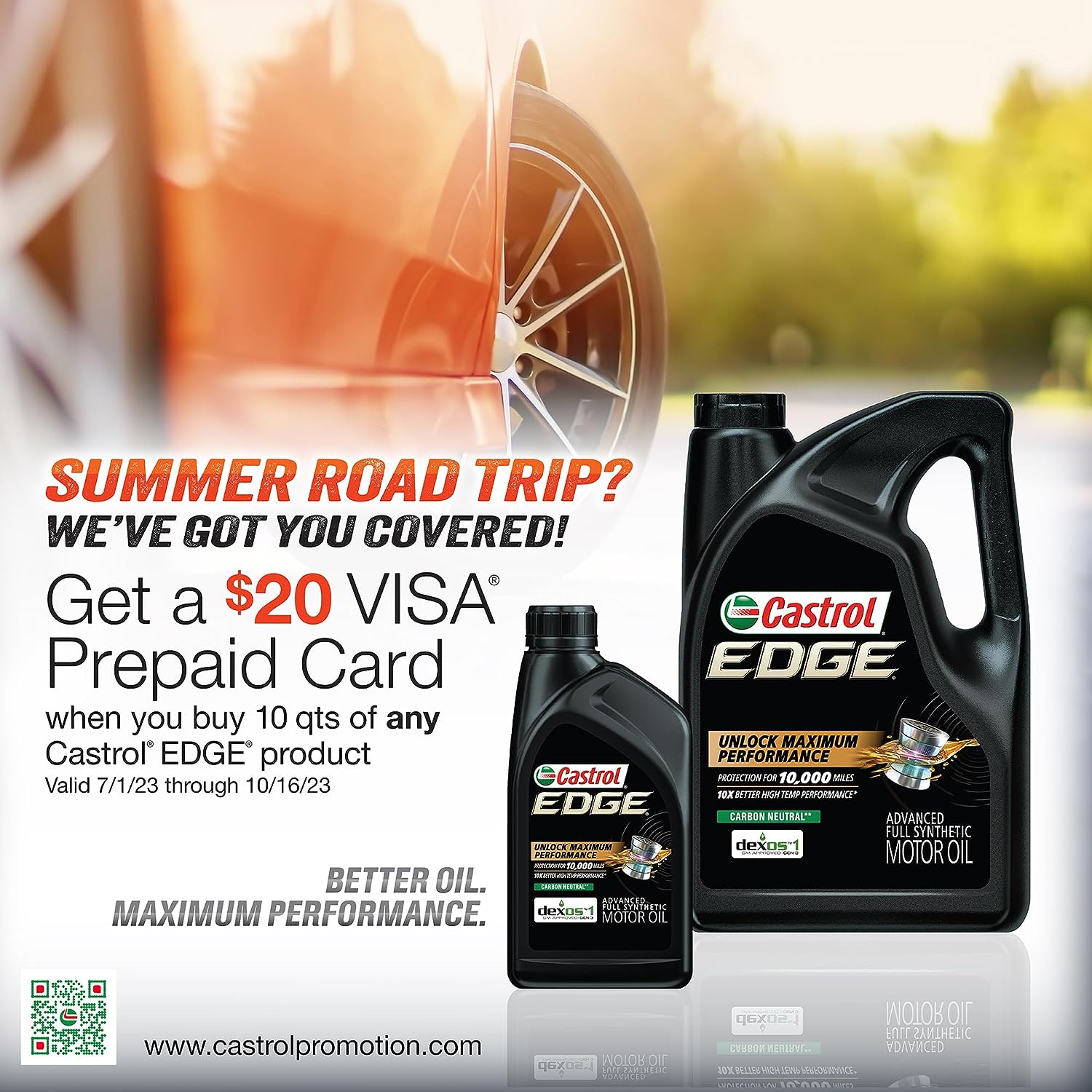 Castrol 03083 Edge 5W-20 Full Synthetic Motor Oil - Image 2