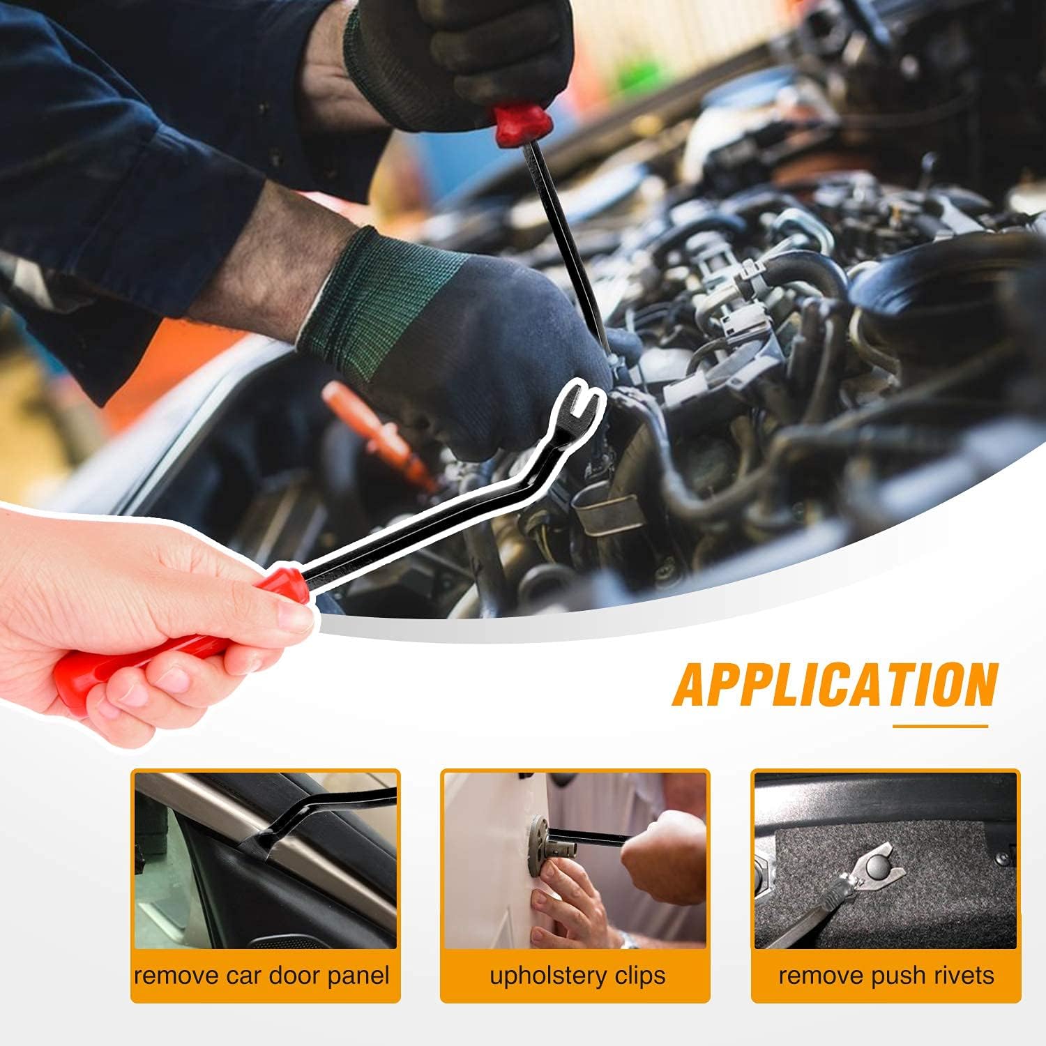 GOOACC 240PCS Bumper Retainer Clips Car - Image 3