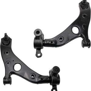 TRQ Front Lower Control Arm with Ball Joint Set Compatible