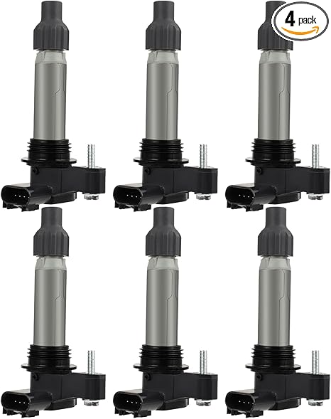 ECCPP Pack of 6 Ignition Coils for Cadillac for Chevy for GMC