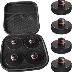 Chirano Lifting Jack Pad for Tesla Model 3/S/X/Y, 4 Pucks with Storage Case